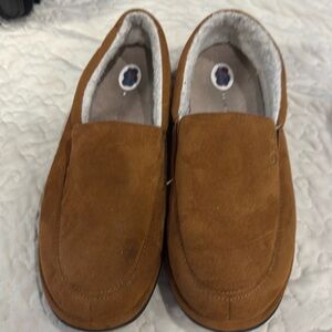 Men’s Dr Comfort slippers  very good condition. (Diabetic brand)